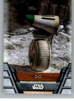 2020 Topps Star Wars Holocron Series #Res-24 D-O Front