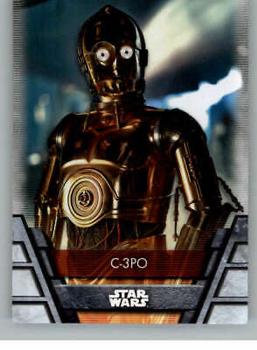 2020 Topps Star Wars Holocron Series #Res-27 C-3PO Front
