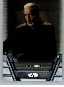 2020 Topps Star Wars Holocron Series #Sep-3 Count Dooku Front