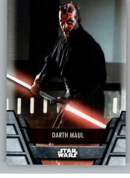 2020 Topps Star Wars Holocron Series #Sith-1 Darth Maul Front