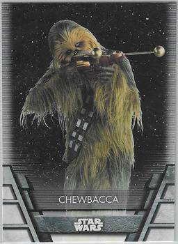 2020 Topps Star Wars Holocron Series #Rep-14S Chewbacca Front