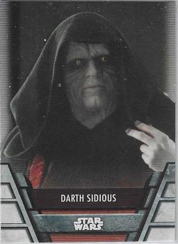 2020 Topps Star Wars Holocron Series #Sith-2S Darth Sidious Front