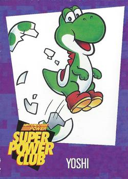 1992-95 Nintendo Power Super Power Club #4 Yoshi Front