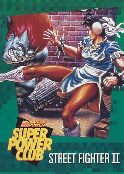 1992-95 Nintendo Power Super Power Club #59 Street Fighter II Front