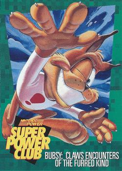 1992-95 Nintendo Power Super Power Club #61 Bubsy: Claws Encounters of the Furred Kind Front
