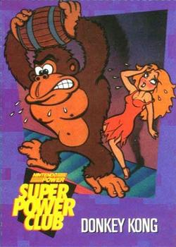 1992-95 Nintendo Power Super Power Club #134 Donkey Kong Front