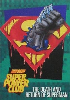 1992-95 Nintendo Power Super Power Club #149 The Death and Return of Superman Front