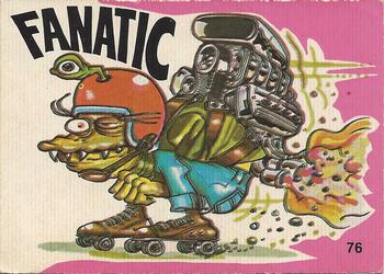 1973 Donruss Fantastic Odd Rods Stickers Series 1 #76 Fanatic Front