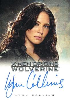 2009 Rittenhouse X-Men Origins: Wolverine - Autograph #NNO Lynn Collins Front