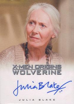 2009 Rittenhouse X-Men Origins: Wolverine - Autograph #NNO Julia Blake Front