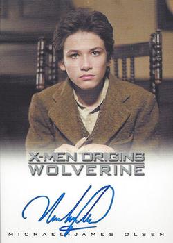 2009 Rittenhouse X-Men Origins: Wolverine - Autograph #NNO Michael-James Olsen Front