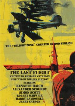 2020 Rittenhouse Twilight Zone Archives #J94 The Last Flight Front
