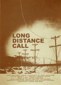 2020 Rittenhouse Twilight Zone Archives #J108 Long Distance Call Front