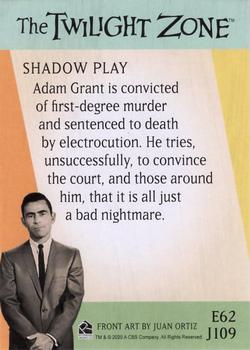 2020 Rittenhouse Twilight Zone Archives #J109 Shadow Play Back