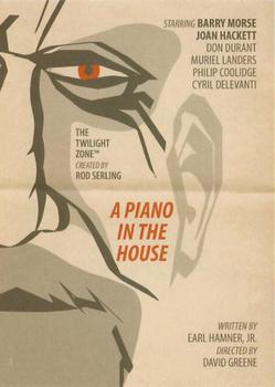 2020 Rittenhouse Twilight Zone Archives #J119 A Piano In The House Front