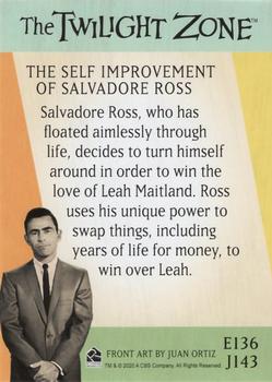 2020 Rittenhouse Twilight Zone Archives #J143 The Self-Improvement Of Salvadore Ross Back