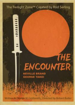 2020 Rittenhouse Twilight Zone Archives #J154 The Encounter Front