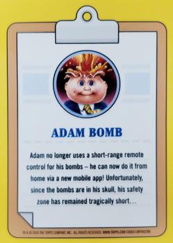 2020 Topps Garbage Pail Kids 35th Anniversary #1a Adam Bomb Back