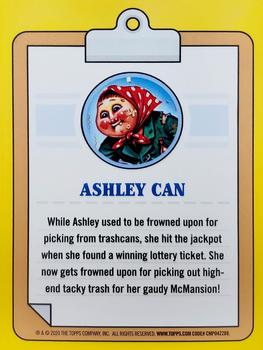 2020 Topps Garbage Pail Kids 35th Anniversary #2a Ashley Can Back
