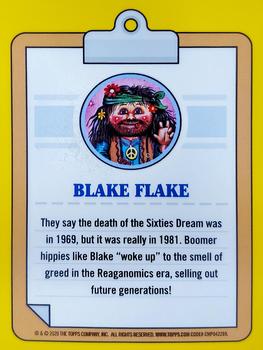 2020 Topps Garbage Pail Kids 35th Anniversary #3a Blake Flake Back