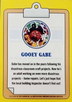 2020 Topps Garbage Pail Kids 35th Anniversary #10a Gooey Gabe Back