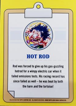 2020 Topps Garbage Pail Kids 35th Anniversary #12a Hot Rod Back