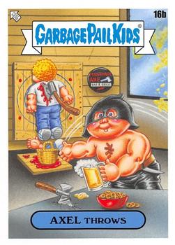 2020 Topps Garbage Pail Kids 35th Anniversary #16b Axel Throws Front