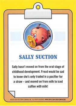2020 Topps Garbage Pail Kids 35th Anniversary #19a Sally Suction Back