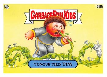 2020 Topps Garbage Pail Kids 35th Anniversary #30a Tongue Tied Tim Front