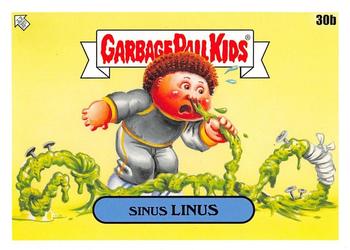 2020 Topps Garbage Pail Kids 35th Anniversary #30b Sinus Linus Front