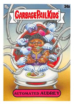 2020 Topps Garbage Pail Kids 35th Anniversary #34a Automated Audrey Front