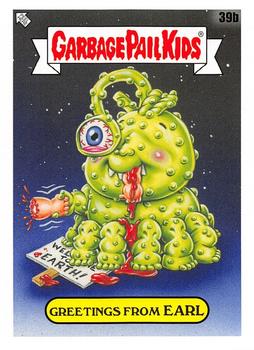 2020 Topps Garbage Pail Kids 35th Anniversary #39b Greetings from Earl Front