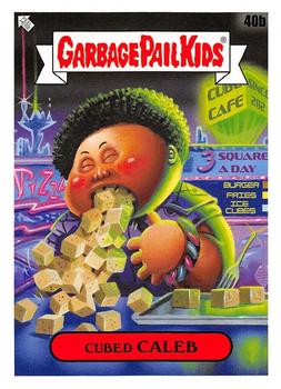 2020 Topps Garbage Pail Kids 35th Anniversary #40b Cubed Caleb Front