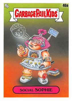 2020 Topps Garbage Pail Kids 35th Anniversary #46a Social Sophie Front