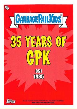 2020 Topps Garbage Pail Kids 35th Anniversary #56b Foolish Felix Back