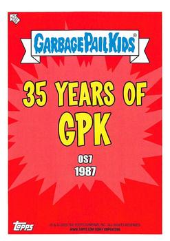 2020 Topps Garbage Pail Kids 35th Anniversary #62b Inked Ingrid Back