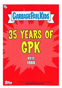 2020 Topps Garbage Pail Kids 35th Anniversary #68a Doug House Back