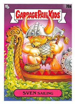 2020 Topps Garbage Pail Kids 35th Anniversary #70a Sven Sailing Front