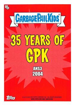 2020 Topps Garbage Pail Kids 35th Anniversary #73a Moe Sapien Back