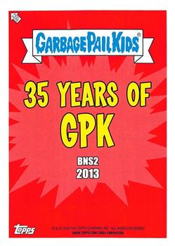 2020 Topps Garbage Pail Kids 35th Anniversary #79b Illuminate Nate Back