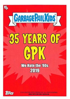 2020 Topps Garbage Pail Kids 35th Anniversary #88a Groovy Greg Back