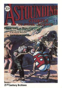 1994 21st Century Archives Classic Sci-Fi Art: Astounding Science Fiction #1 The Beetle Horde Front