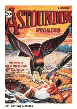 1994 21st Century Archives Classic Sci-Fi Art: Astounding Science Fiction #8 The Midget from the Island Front