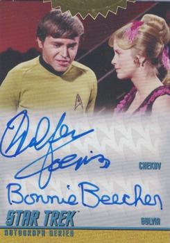 2020 Rittenhouse Star Trek The Original Series Archives & Inscriptions - Case Incentive Autographs #NNO Walter Koenig / Bonnie Beecher Front