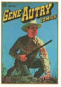 1995 SMKW Gene Autry Comic Cards #3 September-October 1946 Front