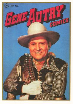 1995 SMKW Gene Autry Comic Cards #8 July-August 1947 Front