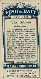 1914 Churchman's Fish & Bait (C11) #6 Salmon Back
