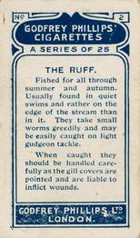 1924 Godfrey Phillips Fish #2 Ruff Back