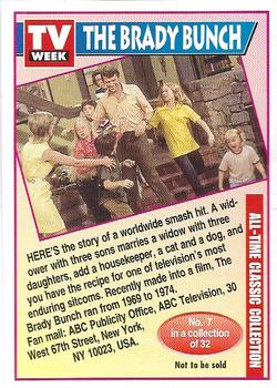 1995 TV Week Series 2 - Gold #7 The Brady Bunch Back