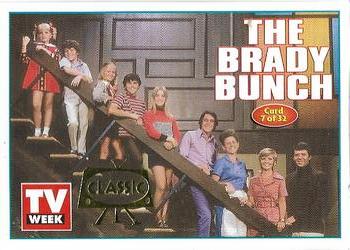 1995 TV Week Series 2 - Gold #7 The Brady Bunch Front